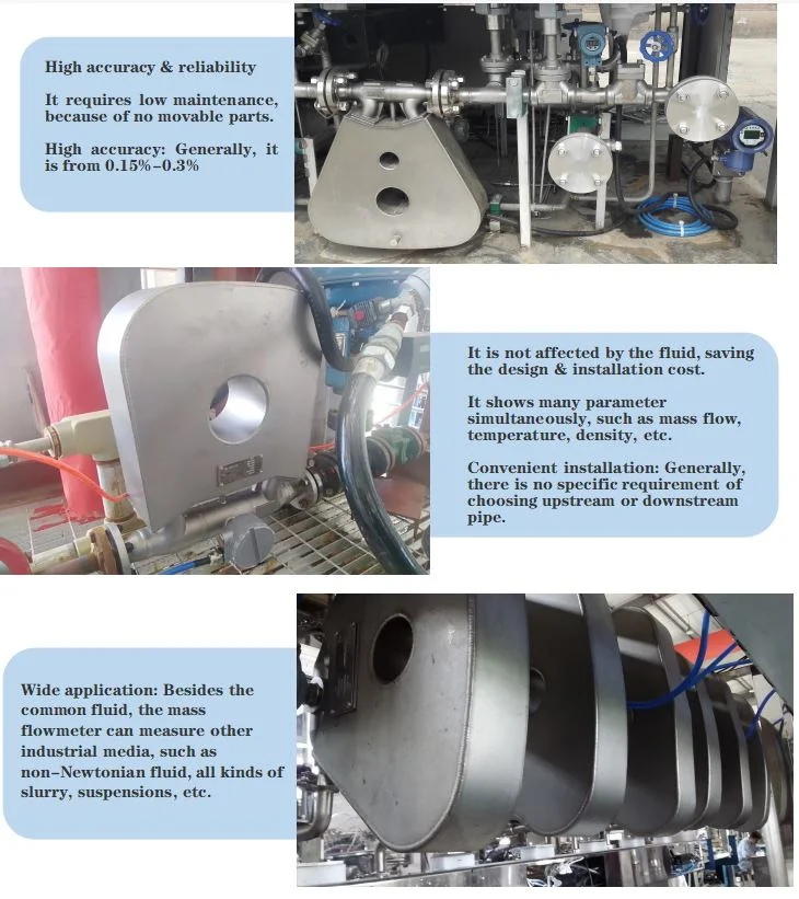 Heavy Fuel Oil Flow Meters Hot Sale with Competitive Price Coriolis Mass Flow Meter Gas Flow Mete