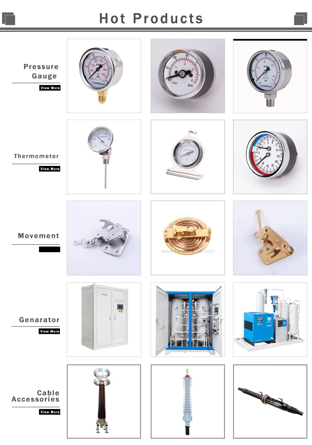 Supply Diaphragm Seal Pressure Gauge Movement From China