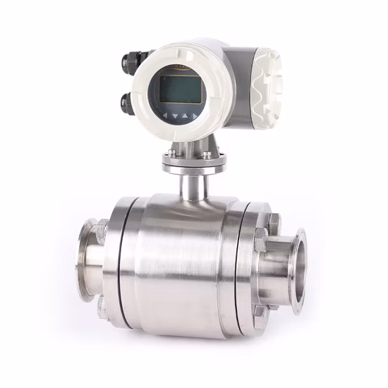 Pince de débitmètre magnétique Débitmètre électromagnétique Débitmètre d'eau Modbus