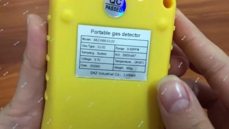 Machine de détecteur de gaz Tvoc de composés organiques volatils totaux portatifs numériques dans l'unité d'alarme de gaz testeur de compteur de gaz